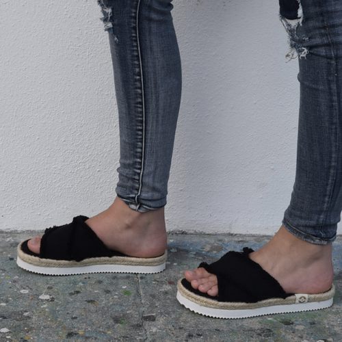 Nalho Ganika Velvet Gray Yoga Mat Espadrilles Sandals Size 9 Women’s 